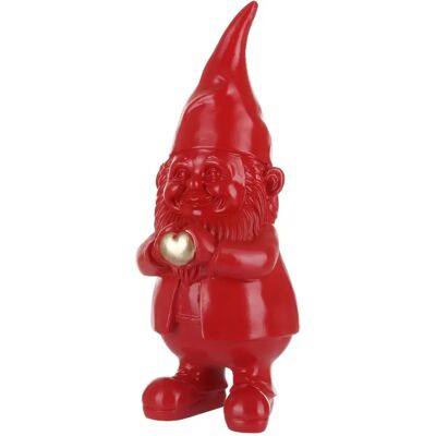 KASANOVA - GnomoCuore - Rojo - Corazón - Statue KASANOVA - GnomoCuore - Rojo - Corazón - Statue