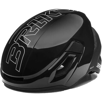 Briko - MACH 4 - Noir - Brillant mat - Helmet - Publicité Briko - MACH 4 - Noir - Brillant mat - Helmet - Publicité