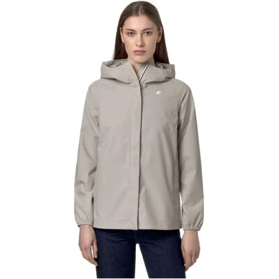 Veste Beige Elastique K-Way Marguerite - Imperméable et Coupe-vent - Publicité Veste Beige Elastique K-Way Marguerite - Imperméable et Coupe-vent - Publicité