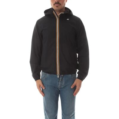 Veste imperméable à capuche bleue K-Way - Veste - Publicité Veste imperméable à capuche bleue K-Way - Veste - Publicité