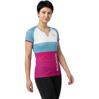 Karpos - Moved Evo - Pink/White/Light Blue - XS - T-shirt Karpos - Moved Evo - Pink/White/Light Blue - XS - T-shirt