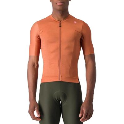 Maillot Castelli Espresso manga corta marrón moka - M Maillot Castelli Espresso manga corta marrón moka - M