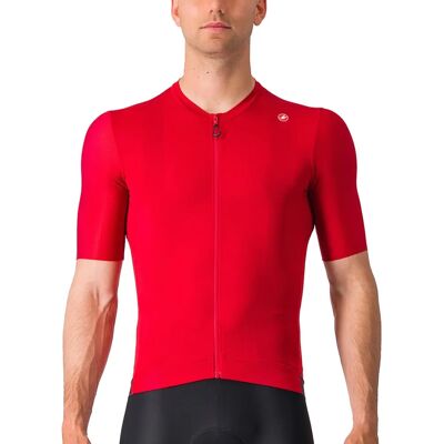 Castelli Espresso L Maglia Corta - Rosso / Bordeaux - Maglia Castelli Espresso L Maglia Corta - Rosso / Bordeaux - Maglia