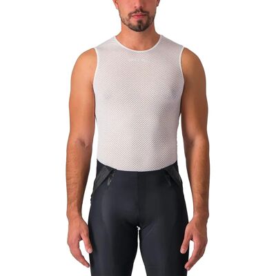 Castelli Branca Pro Mesh 2.0 Camiseta sem Mangas - Camiseta Base Castelli Branca Pro Mesh 2.0 Camiseta sem Mangas - Camiseta Base