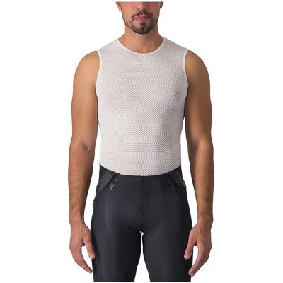 Castelli Pro Mesh 2.0 Cămașă de bază fără mâneci albă - Cămașă de bază Castelli Pro Mesh 2.0 Cămașă de bază fără mâneci albă - Cămașă de bază