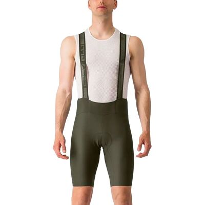 Castelli Pantalones cortos de tirantes Espresso - Verde Oscuro / Mediano Castelli Pantalones cortos de tirantes Espresso - Verde Oscuro / Mediano