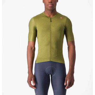 Castelli Sage Electric Lime kortermet sykkeltrøye - Sykkeltrøye Castelli Sage Electric Lime kortermet sykkeltrøye - Sykkeltrøye