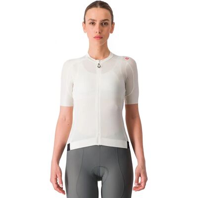 Castelli Espresso dames kortermet sykkeltrøye - SS24 - Elfenben / Mørk grå - Sykkeltrøye Castelli Espresso dames kortermet sykkeltrøye - SS24 - Elfenben / Mørk grå - Sykkeltrøye
