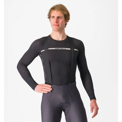 Maglia interna Castelli Merino Seamless a manica lunga - S-M Maglia interna Castelli Merino Seamless a manica lunga - S-M