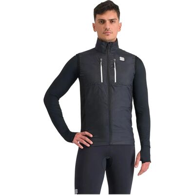 Gilet Sportful Cardio M - antivento leggero da uomo - Nero Gilet Sportful Cardio M - antivento leggero da uomo - Nero