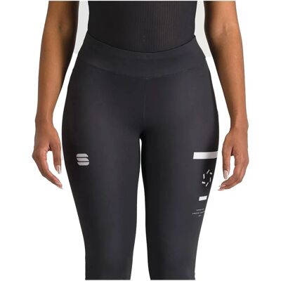 Pantaloni da sci Sportful Squadra Black/White - Donna Pantaloni da sci Sportful Squadra Black/White - Donna