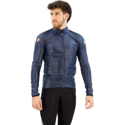 Castelli Aria Shell marinblå 3XL - Jacka Castelli Aria Shell marinblå 3XL - Jacka