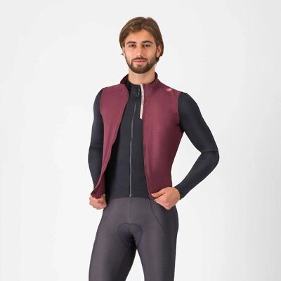 Castelli Espresso väst - AW24, SS25, Djupt Bordeaux - Väst Castelli Espresso väst - AW24, SS25, Djupt Bordeaux - Väst