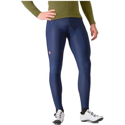 Castelli AW24 Calças Bib - Azul Belga - Tecido Thermoflex Quente Castelli AW24 Calças Bib - Azul Belga - Tecido Thermoflex Quente