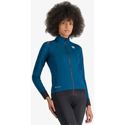 Veste Sportful Fiandre GORE-TEX INFINIUM femme - Bleu - Publicité Veste Sportful Fiandre GORE-TEX INFINIUM femme - Bleu - Publicité