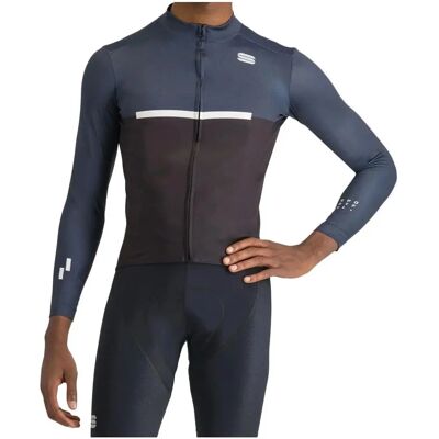 Sportful - Pista Thermal - Bleu foncé - Cycling jersey Sportful - Pista Thermal - Bleu foncé - Cycling jersey