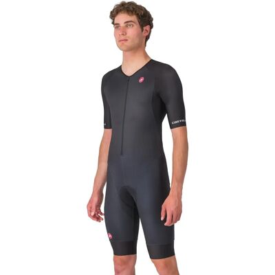 Castelli Core Tri Suit de manga curta - SS25 - Preto - Trisuit Castelli Core Tri Suit de manga curta - SS25 - Preto - Trisuit