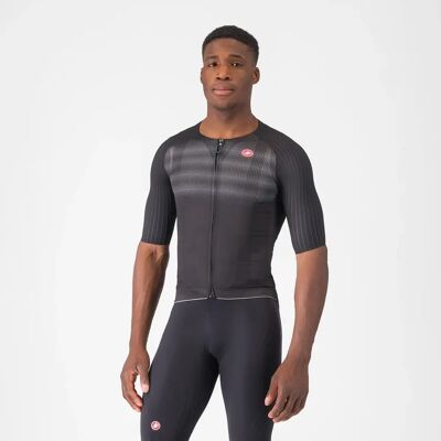 Castelli Aero Race 8S Short Sleeve Jersey - SS25 - Black - Jersey Castelli Aero Race 8S Short Sleeve Jersey - SS25 - Black - Jersey
