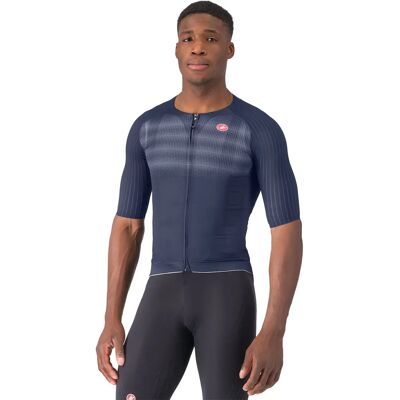 Maglia Castelli Aero RC 8S a maniche corte - Blu notte - Maglia Maglia Castelli Aero RC 8S a maniche corte - Blu notte - Maglia