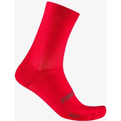 Castelli Espresso 2 - hibiskusrød - S-M - Socks Castelli Espresso 2 - hibiskusrød - S-M - Socks