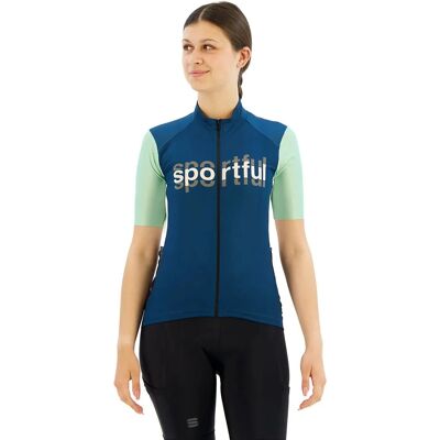 Maillot Sportful Supergiara Logo à manches courtes - Performance et style - Publicité Maillot Sportful Supergiara Logo à manches courtes - Performance et style - Publicité