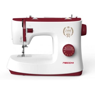 Necchi K417A - Rojo, Blanco - Máquina de coser Necchi K417A - Rojo, Blanco - Máquina de coser