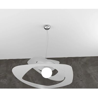TOP-LIGHT Sospensione Moderna Grigia 65cm E27 LED TOP-LIGHT Sospensione Moderna Grigia 65cm E27 LED
