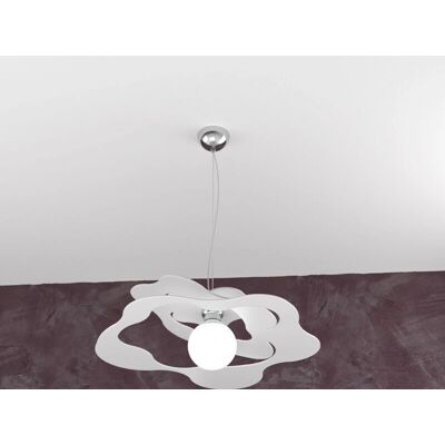 TOP-LIGHT Lampada Sospensione Ripple Bianca TOP-LIGHT Lampada Sospensione Ripple Bianca