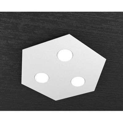 TOP-LIGHT Plafoniera Esagonale - 3 Luci LED - Made in Italy TOP-LIGHT Plafoniera Esagonale - 3 Luci LED - Made in Italy