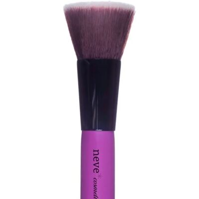 Neve Cosmetics Veganer Foundationpinsel Purple Flat - Make-up Pinsel Neve Cosmetics Veganer Foundationpinsel Purple Flat - Make-up Pinsel