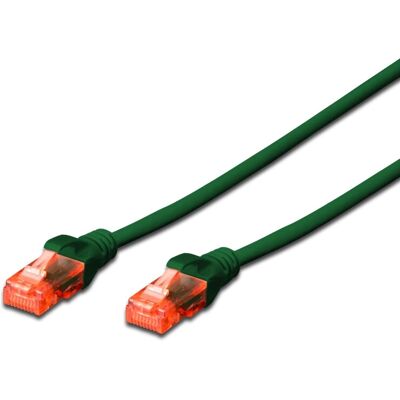Ewent Modelo IM1003 Cabo de Rede Verde 0,5 m Cat6 U/UTP - Rede Ewent Modelo IM1003 Cabo de Rede Verde 0,5 m Cat6 U/UTP - Rede
