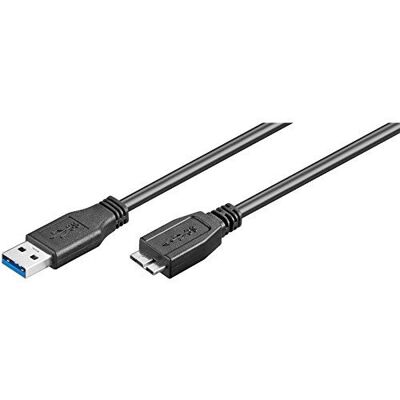 Cabo USB Ewent EC1016 - Micro-USB B para USB A - 1,8m - Preto Cabo USB Ewent EC1016 - Micro-USB B para USB A - 1,8m - Preto