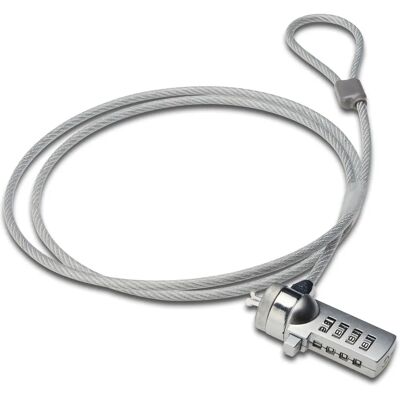 Ewent EW1241 Säkerhetskabel 1,5 m - Kabellås Ewent EW1241 Säkerhetskabel 1,5 m - Kabellås