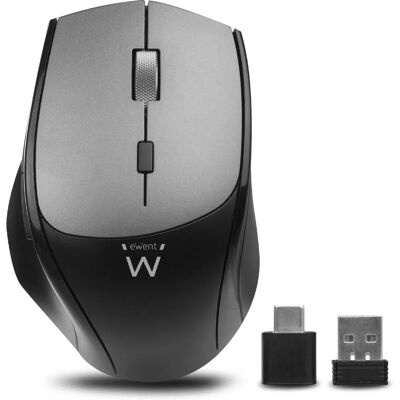 Ratón Óptico Inalámbrico Ewent EW3245 - Derecho - 2400 DPI Ratón Óptico Inalámbrico Ewent EW3245 - Derecho - 2400 DPI