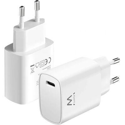 Ewent EW1320 - Chargeur mural universel 20 W pour smartphone - Publicité Ewent EW1320 - Chargeur mural universel 20 W pour smartphone - Publicité