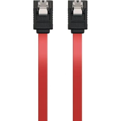 Ewent EC1510 SATA-kabel - 0,3 m, Zwart, Rood - SATA-kabel Ewent EC1510 SATA-kabel - 0,3 m, Zwart, Rood - SATA-kabel