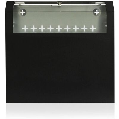 Eminent Wandmontierter Rack Schrank 5U Stahl Schwarz - 19" Eminent Wandmontierter Rack Schrank 5U Stahl Schwarz - 19"