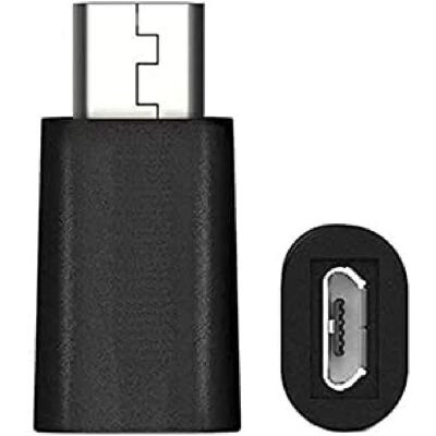Adaptateur USB C vers Micro USB Ewent EW9645 - Noir - Publicité Adaptateur USB C vers Micro USB Ewent EW9645 - Noir - Publicité