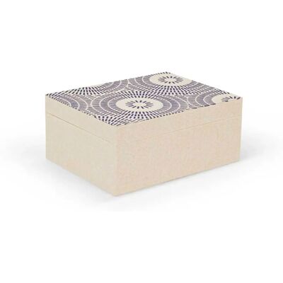 Coincasa - 007404982 - Μπεζ - 8 x 15 x 20 cm - Κουτί κοσμημάτων Coincasa - 007404982 - Μπεζ - 8 x 15 x 20 cm - Κουτί κοσμημάτων