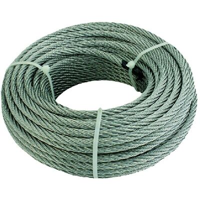 GENÉRICA - Cavo in acciaio inox 3mm x 25m - Corda di sollevamento GENÉRICA - Cavo in acciaio inox 3mm x 25m - Corda di sollevamento