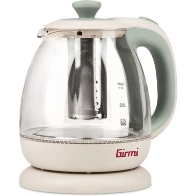 Girmi BL4105 - Krém és Zöld - Elektromos tej- és vízforraló Girmi BL4105 - Krém és Zöld - Elektromos tej- és vízforraló
