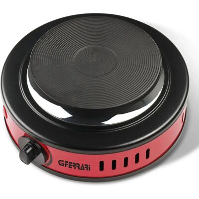 G3 Ferrari G10157 Draagbare Elektrische Kookplaat - 500W, Rood & Zwart G3 Ferrari G10157 Draagbare Elektrische Kookplaat - 500W, Rood & Zwart