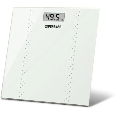G3 Ferrari G30052 Personvåg - Elektronisk, Härdat glas, 150kg Max G3 Ferrari G30052 Personvåg - Elektronisk, Härdat glas, 150kg Max