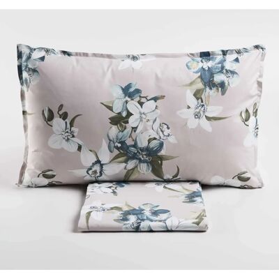 Biancoperla Parure copripiumino Azores sabbia/polonia - Bedding Set Biancoperla Parure copripiumino Azores sabbia/polonia - Bedding Set