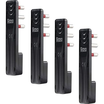 ROSI Set 4 Spine Emilia Piatto - Presa elettrica ROSI Set 4 Spine Emilia Piatto - Presa elettrica