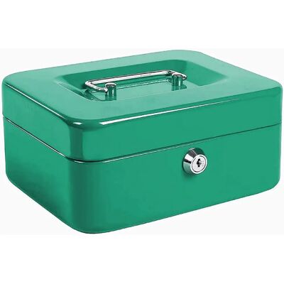 KIPPEN 10333V1 - Scatola portavalori verde - Cassaforte KIPPEN 10333V1 - Scatola portavalori verde - Cassaforte
