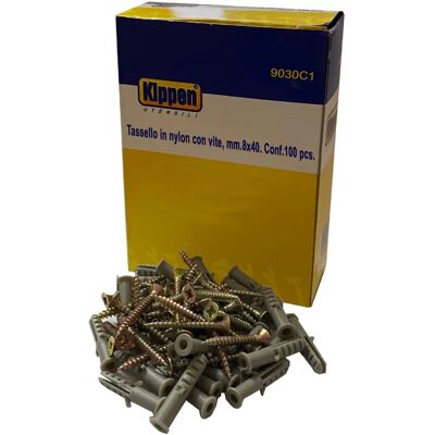 KIPPEN 9030C1 Nylon Pluggen Set - Ondersteunt Metselwerk KIPPEN 9030C1 Nylon Pluggen Set - Ondersteunt Metselwerk