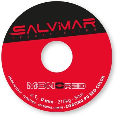 Salvimar Ligne Monored Rouge 50M - Ligne de pêche Salvimar Ligne Monored Rouge 50M - Ligne de pêche