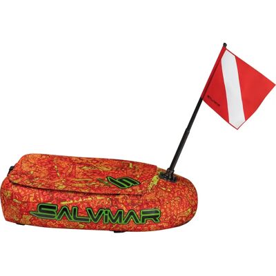 Salvimar Modèle Marque - Bouée de Signalisation - Orange - Sécurité plongée Salvimar Modèle Marque - Bouée de Signalisation - Orange - Sécurité plongée