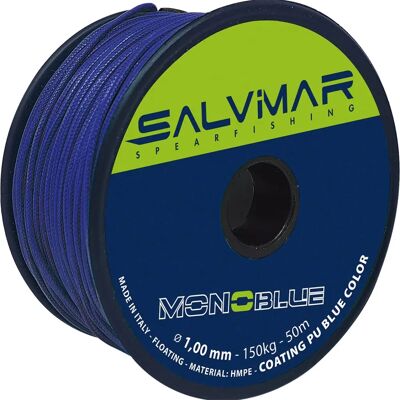 Salvimar Mono Line Nylon Line - 50M Bleu - Ligne en Nylon Salvimar Mono Line Nylon Line - 50M Bleu - Ligne en Nylon